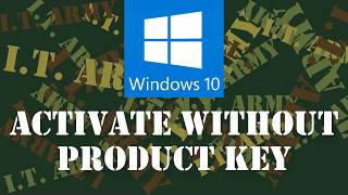 Activate Windows 10 without Product Key Legitimately in 2018 [upl. by Ahtivak]