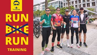 POWERMAN BRICK TRAINING with PLAN A  Duathlon Road Bike Cycling Malaysia Vlog [upl. by Notlimah]