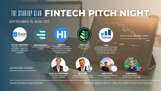 The Startup Club FinTech Pitch Night [upl. by Nelia923]