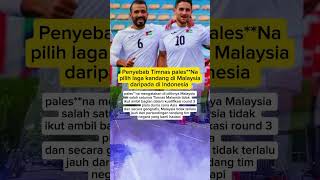 Timnas palesna❗ Sayangkan laga kandang mereka sepi timnasindonesia beritasepakbolahariini [upl. by Habeh384]