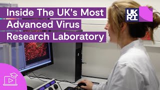 Inside The UKs Most Advanced Virus Research Laboratory  The BBSRC National Virology Centre [upl. by Rosella48]