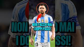 Perché Messi non fa mai i doppi passi😱🔥 calcio [upl. by Anitsugua]