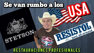 CAMBIOS DE TALLA Y RESTAURACION DE TEXANAS Stetson y Resistol [upl. by Kapor948]