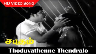 Thoduvathenne Thendralo Song  Sabatham Movie  Ravichandran K R Vijaya  Love Songs  SPB  HD [upl. by Eural]