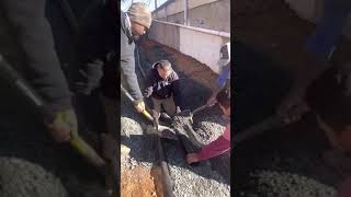 Silt Sock for French Drain [upl. by Ecreip]