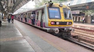 csmt slow local train Mumbai left from railway station  slow local train video  train video [upl. by Denice]