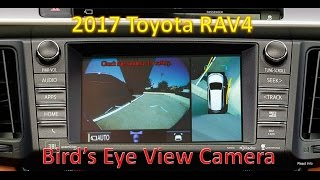 Get 2017 Toyota RAV4 Bird’s Eye View Camera  All New Toyota [upl. by Aimahs]