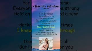 Céline Dion  A New Day Has Come Lyrics shorts [upl. by Nnyleuqaj186]