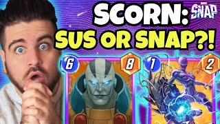 Is Scorn A Sneaky Snap Or A Substandard Skip  8 Cubes A Marvel SNAP Show [upl. by Coryden]