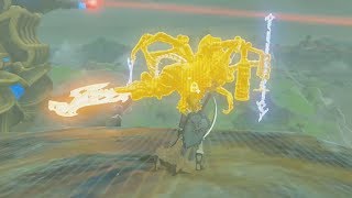 What Happens if you fight Ganon near Divine Beast Vah Ruta  Breath of the Wild [upl. by Aihsilef797]