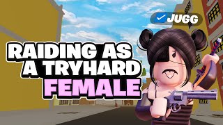 RAIDING AS A TRYHARD E GIRL celex BEST EXTERNAL  STARS USED ⭐ [upl. by Wooster711]