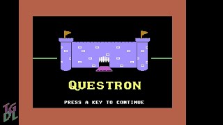 Questron  PCCommodore 64 Intro [upl. by Ecirtak]