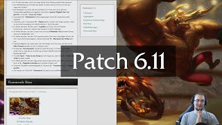 Patch Notes Rundown 611  Trinity mal anders  League of Legends S6 German Lol News Deutsch [upl. by Lingwood]