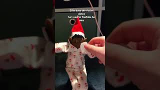 Elfie does the rizzler dance he’s new to YouTube be nice rizzler elfonashelf fypシ゚viral elfie [upl. by Elliott48]