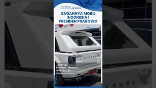 Penampakan Gagahnya Mobil Jep Indonesia 1 Presiden Prabowo Bernama Maung Garuda Buatan Pindad [upl. by Ecitnerp]