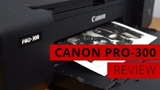 Canon PRO300 inkjet printer review  Will Cheung Photography News [upl. by Amilah]