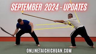 Online Tai Chi Chuan  Updates for September 2024 [upl. by Jaehne]