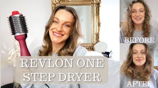 REVLON ONESTEP HAIR DRYER  Review amp Tutorial [upl. by Mcclish]