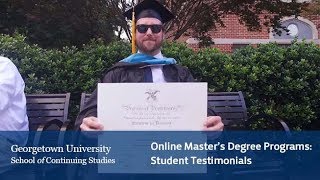 Online Masters Degree Programs Student Testimonials [upl. by Orms]