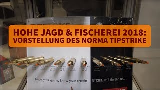 Hohe Jagd amp Fischerei 2018 Vorstellung des NORMA TIPSTRIKE  was macht das Geschoss besonders [upl. by Ajiak]