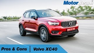 Volvo XC40  Pros amp Cons  MotorBeam [upl. by Lynnett]