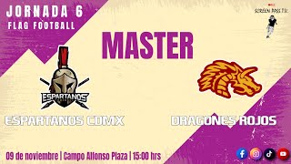 Espartanos CDMX vs Dragones Rojos Jornada 6 Master [upl. by Attenol714]