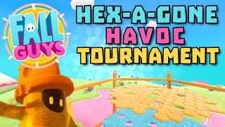 FALL GUYS  HEXAGONE TOURNAMENT LIVESTREAM  Part B fallguys tournament [upl. by Euqinu]