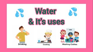 Water and its uses  Teaching ideas for parents [upl. by Eneg]