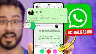 20 Novedades de la NUEVA ACTUALIZACION de WhatsApp [upl. by Thoer]