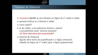 Teorema de Herbrand [upl. by Tteve]