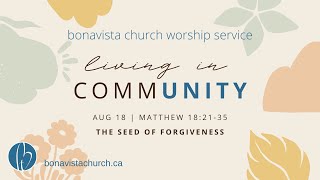 Bonavista Church Livestream  August 18 2024 [upl. by Noemys243]