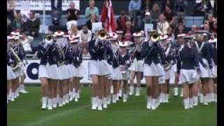 Helsingør Pigegarde  Elsinore Girls Marching Band [upl. by Orna499]