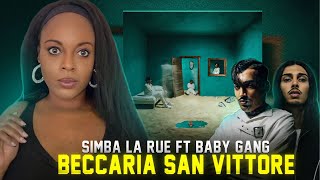 Simba La Rue  BECCARIA SAN VITTORE feat Baby Gang REACTION With English Translations 😍 [upl. by Durman367]