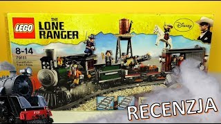 LEGO Lone Ranger Pościg za pociągiem 79111  RECENZJA [upl. by Emelina12]