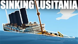 Sinking Lusitania  Stormworks Build and Rescue [upl. by Mikael]