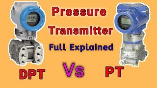 Types of Pressure transmitter  DPT vs PT  Working of Pressure transmitterEERameshkumar [upl. by Nelac]