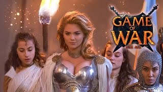 Game of War  Live Action Trailer ft Kate Upton quotWho I Amquot [upl. by Sherm]