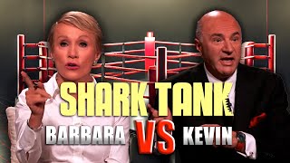 Pitches Where Barbara amp Kevin FIGHT  Shark Tank US  Shark Tank Global [upl. by Arammat582]