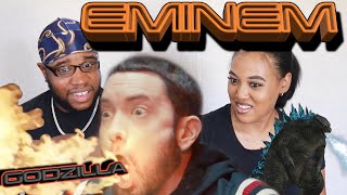 Eminem  Godzilla ft Juice WRLD Dir by ColeBennett REACTION [upl. by Adnawad595]