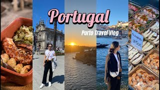 葡萄牙🇵🇹 Vlog  Porto篇｜两天吃八顿｜第一口正宗的葡式蛋挞 🤩 ｜完美的夕阳｜爬坡之欧洲版重庆？｜海鲜市场 🌟 [upl. by Jaban]