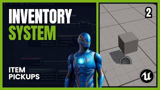 UE5  Inventory System Item Pickups 2 [upl. by Eenej]