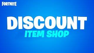 Item Shop Discount Announcement [upl. by Clarkson448]