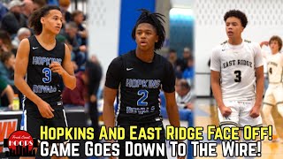 Hopkins And East Ridge Go Down To The Wire D1 Guard Prospects Face Off [upl. by Smada524]