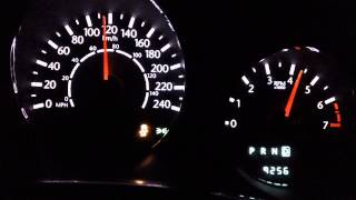 2013 Chrysler 200 acceleration 0100kmh 0150kmh [upl. by Ettenrahs]