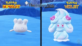 How to Evolve Milcery into Alcremie in Pokemon Scarlet and Violet Indigo Disk DLC [upl. by Barnaby]