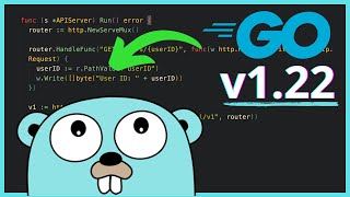 How to create your Golang APIs from now on with v122 [upl. by Ahsinnod817]