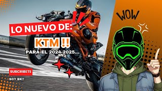 Lo nuevo de KTM  2024  2025 [upl. by Cynthea]