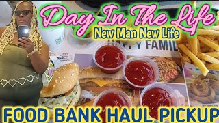 HOW MOM OF 6 SURVIVES  FOOD BANK PICKUP  FRUGAL LIVING  FOOD BANK HAUL [upl. by Ayote]