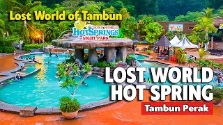 LOST WORLD OF TAMBUN THEME PARK  LOST WORLD HOTSPRING amp NIGHT PARK  TEMPAT MENARIK DI PERAK [upl. by Loris]