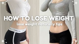 how to lose weight naturally 🍑 weight loss tips for teens [upl. by Rici]